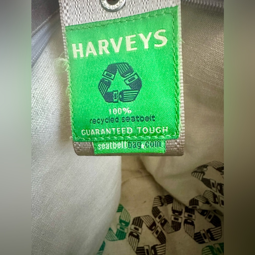 Harvey's "The Original Seatbelt Bag" Treecycle Medium Boat Tote - Picture 9 of 14